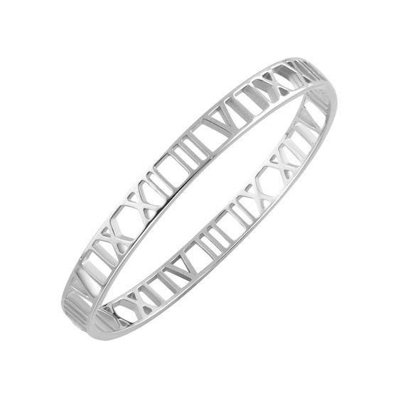 Срібний браслет без каменів