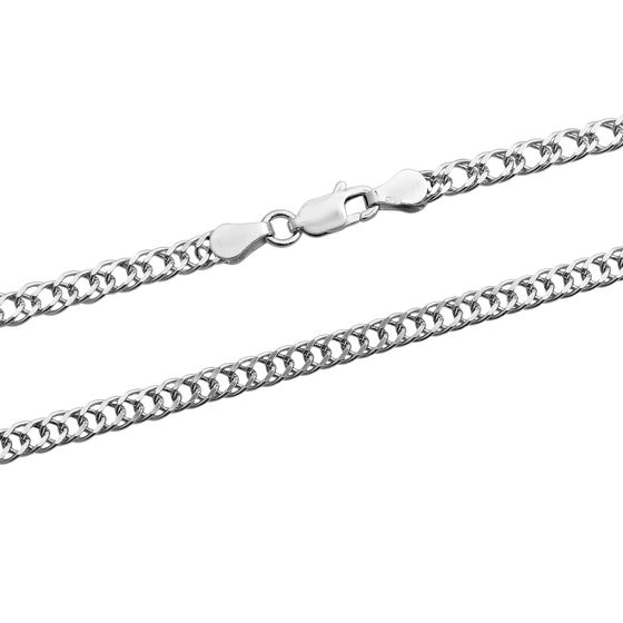 Silver chain without stones