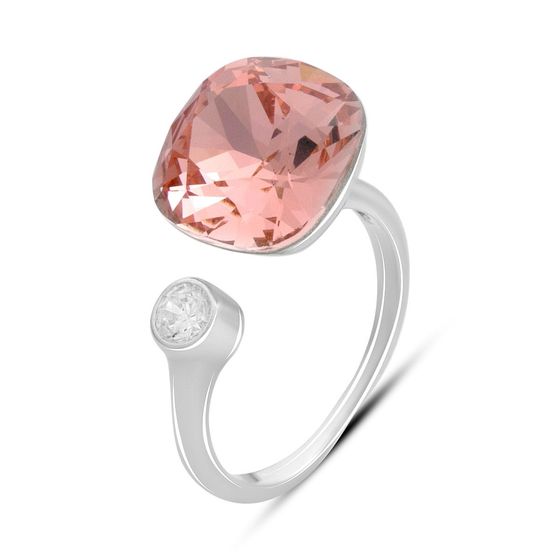 Silver Ring with Fianites