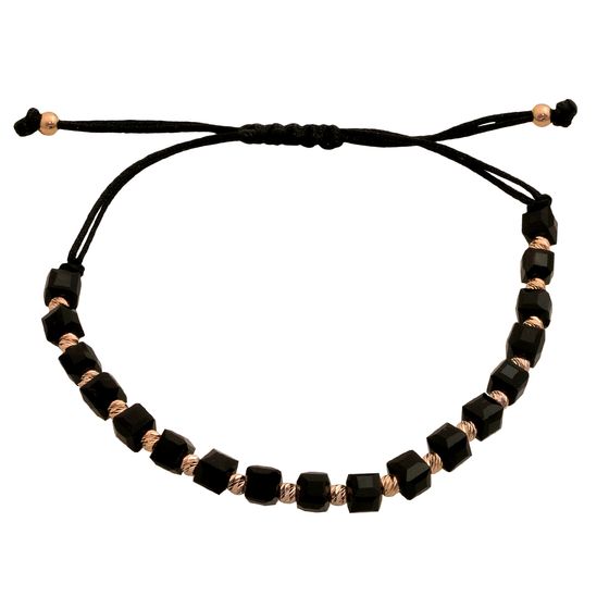 %ВидПокрытияПадеже2% серебряный браслет с ониксом