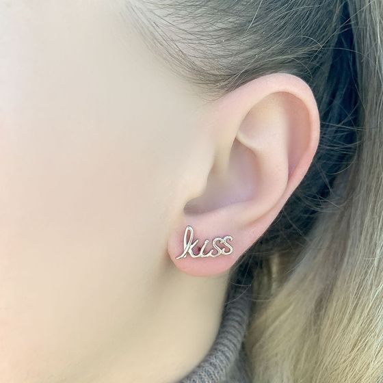 Срібні сережки без каменів