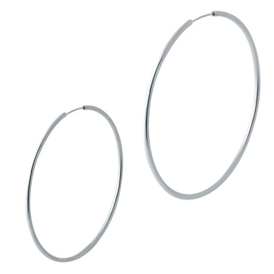 Срібні сережки без каменів