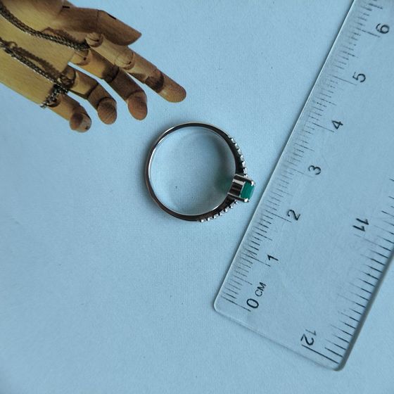 Срібна каблучка з агатом 1.027ct