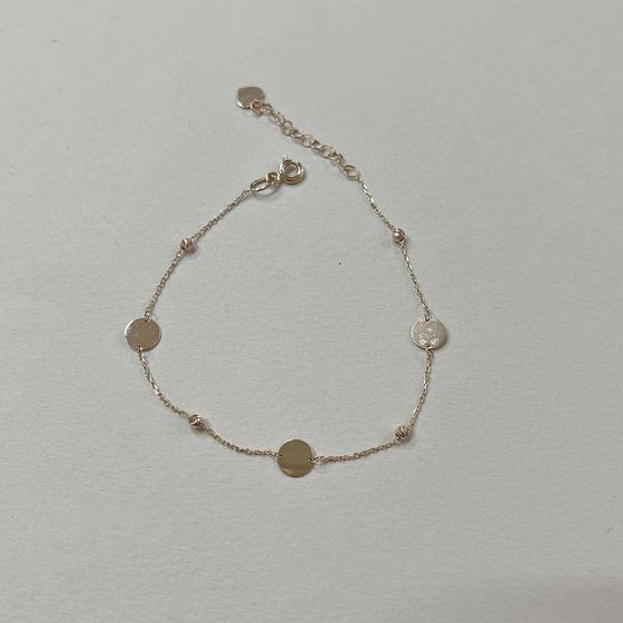 Золотой браслет без камней