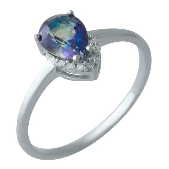 Срібні сережки з котячим оком