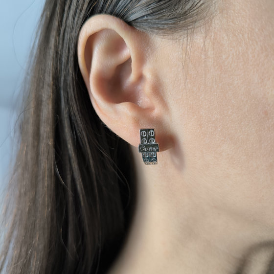 Срібні сережки без каменів