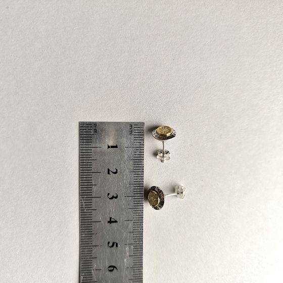 Срібні сережки з фіанітами