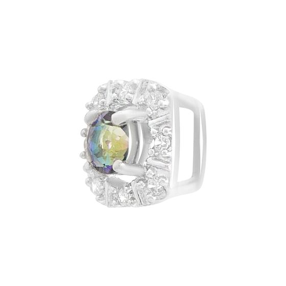 Срібна підвіска з містик топазом 0.37ct
