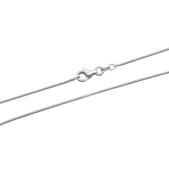 Silver chain without stones