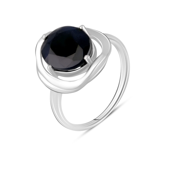 Серебряное кольцо с сапфиром 3.125ct