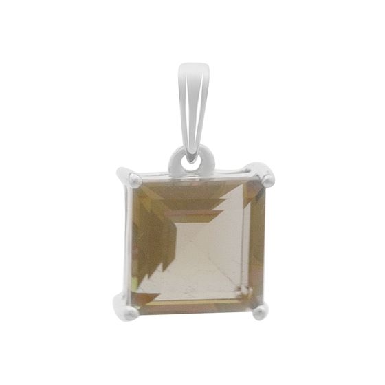 Серебряная подвеска с султанитом 2.575ct