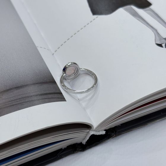 Срібна каблучка з опалом 0.906ct