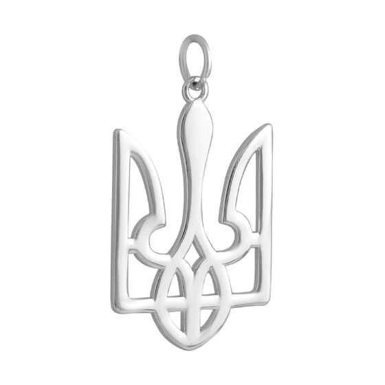 Silver pendant without stones