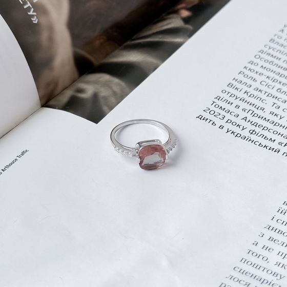 Серебряное кольцо с султанитом