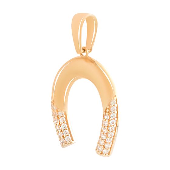 Срібна підвіска з фіанітами 0.42ct