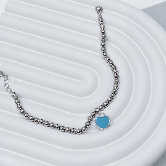 Silver bracelet with yemallu