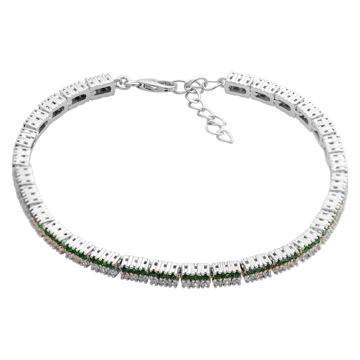 Silver bracelet with agate 3.918ct