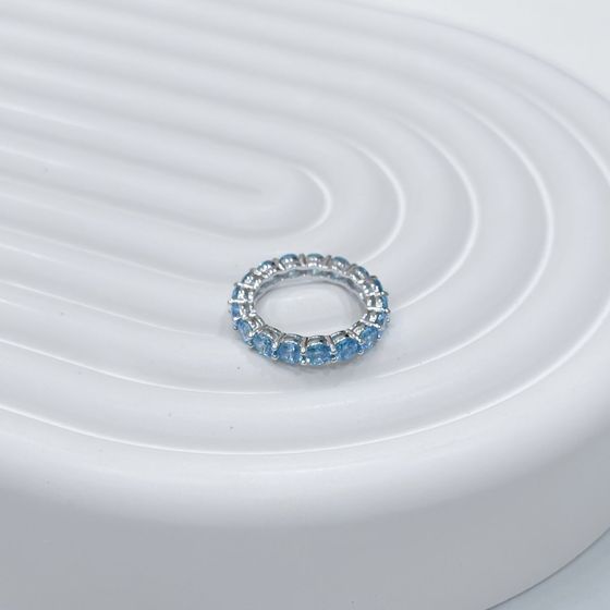 Silver Ring with Fianites