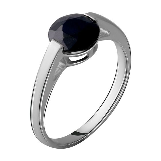 Серебряное кольцо с сапфиром 2.355ct