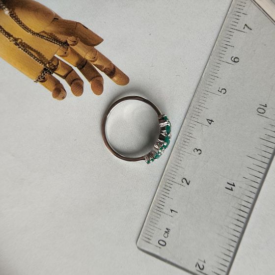 Срібна каблучка з агатом 0.712ct