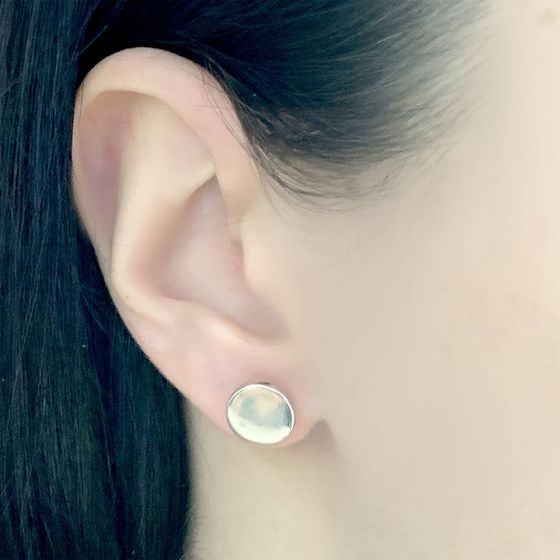 Срібні сережки без каменів