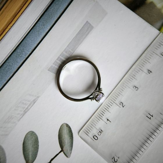 Серебряное кольцо с аметистом 0.713ct