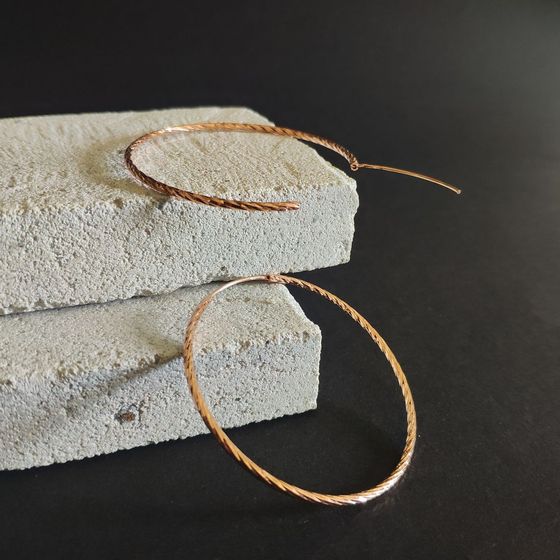 Серебряные серьги без камней