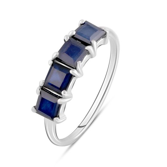 Серебряное кольцо с сапфиром 1.713ct