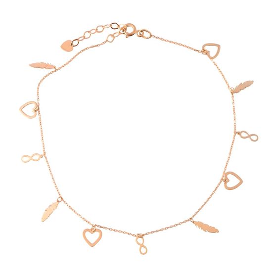 Gold bracelet without stones