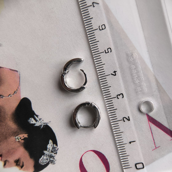 Silver Earrings with Fianites
