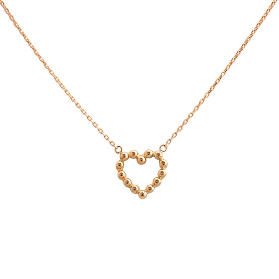 Золотое колье без камней