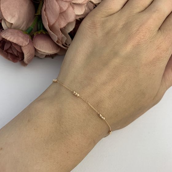 Золотой браслет без камней