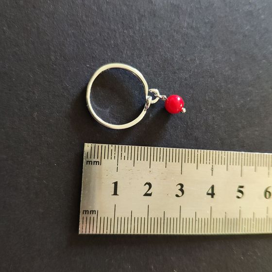 Срібна каблучка з коралом