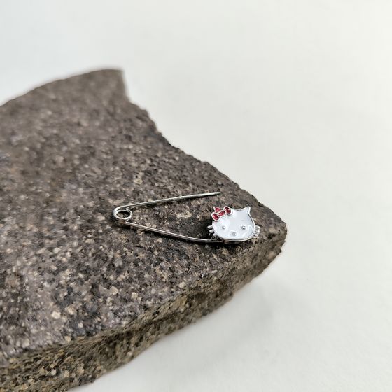 Серебряная подвеска с емаллю