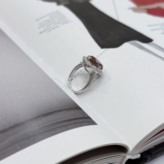 Серебряное кольцо с султанитом 5.503ct