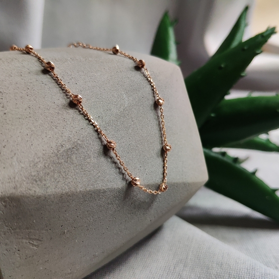 Золотой браслет без камней