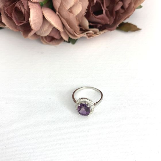 Срібна каблучка з аметрином nano 2.138ct