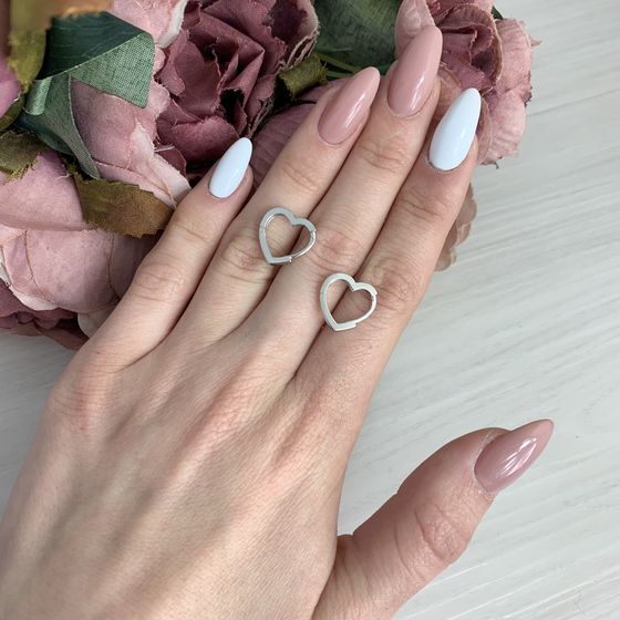 Золоті сережки без каменів