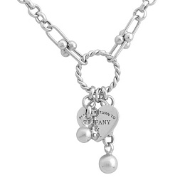 A gold necklace without stones