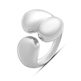 Silver ring without stones