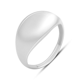 Silver ring without stones