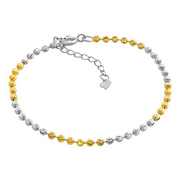 Silver bracelet without stones