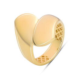 Gold ring without stones