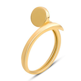 Золотое кольцо без камней