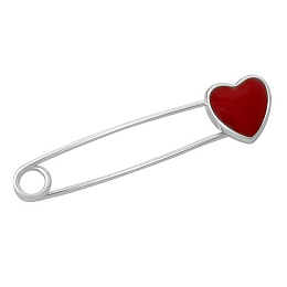 Серебряная подвеска с емаллю