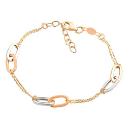 %ВидПокрытияПадеже2% серебряный браслет без камней