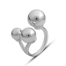 Срібна каблучка без каменів