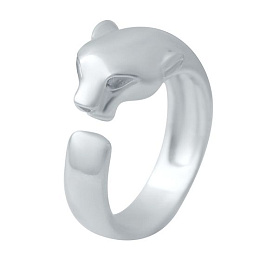 Silver ring without stones