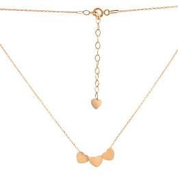 Золотое колье без камней