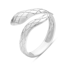 Серебряное кольцо без камней